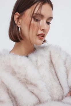 Manteau de fourrure court