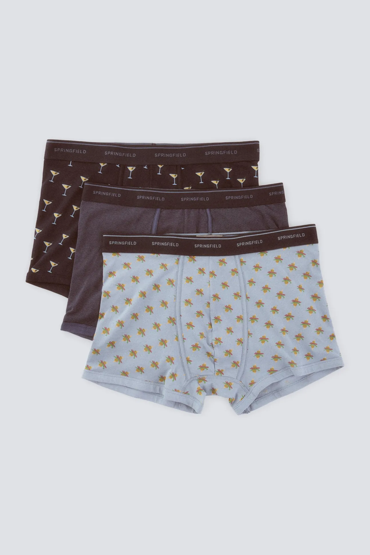 Pack 3 boxers martini & gilda