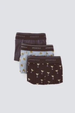 Pack 3 boxers martini & gilda