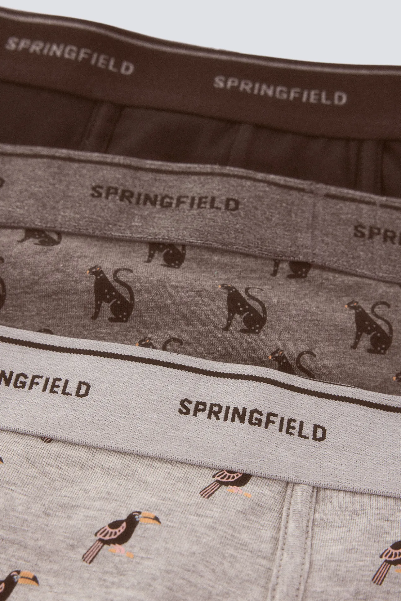 Pack de 3 boxers jungle
