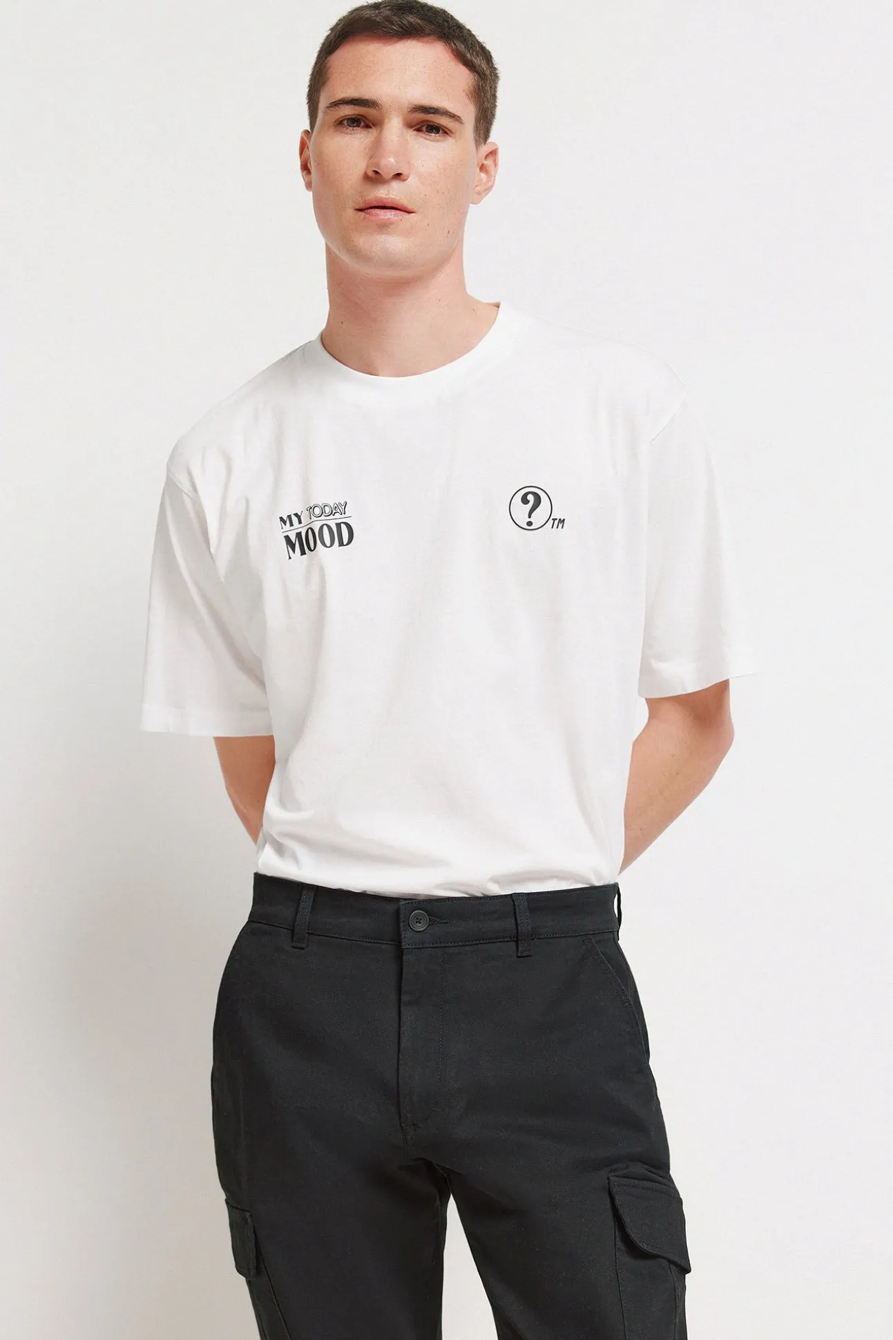 Pantalon cargo coupe slim confortable