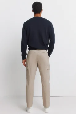 Pantalon cargo coupe slim confortable