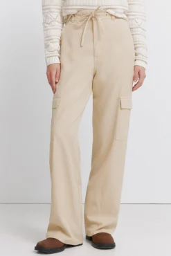 Pantalon cargo en coton