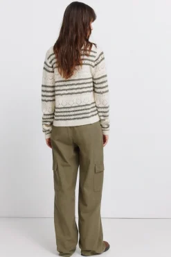 Pantalon cargo en coton