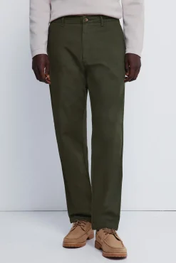 Pantalon chino dobby coupe confortable