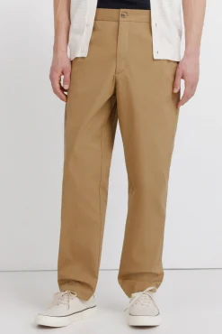 Pantalon chino l&eacute;ger relaxed fit