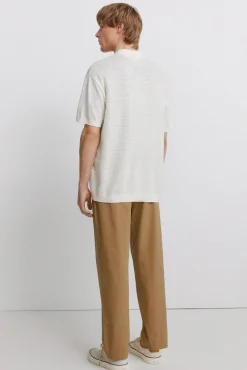 Pantalon chino l&eacute;ger relaxed fit