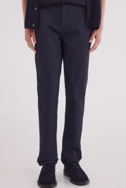 pantalon chino slim micro-imprim&eacute;