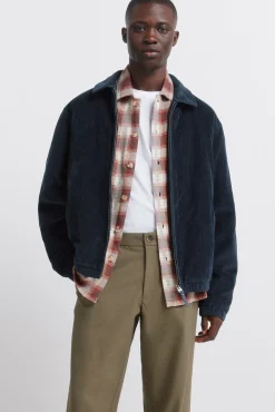Pantalon confort pliss&eacute; coupe d&eacute;contract&eacute;e
