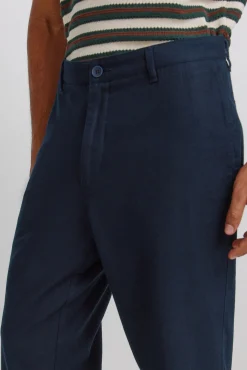 Pantalon coupe droite en coton