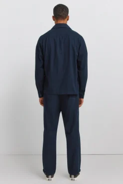 Pantalon coupe droite en coton