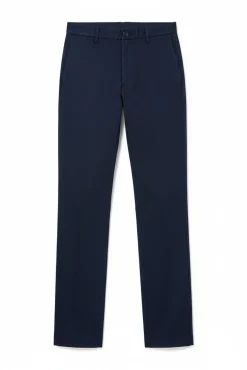 Pantalon coupe droite en coton