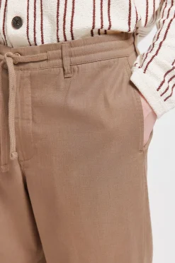 Pantalon dobby coupe droite