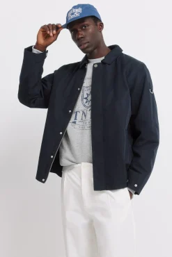 Pantalon droit &agrave; coupe d&eacute;contract&eacute;e