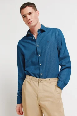 Pantalon l&eacute;ger coupe droite