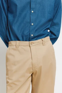 Pantalon l&eacute;ger coupe droite