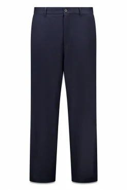 Pantalon rayures coupe droite
