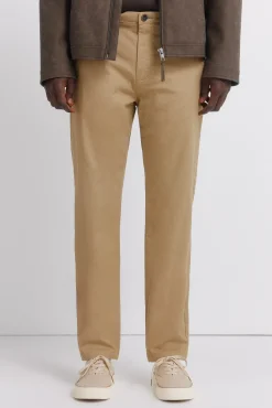 pantalon slim &agrave; micro-imprim&eacute;