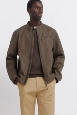 pantalon slim &agrave; micro-imprim&eacute;