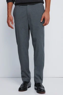 Pantalon slim fit structur&eacute;