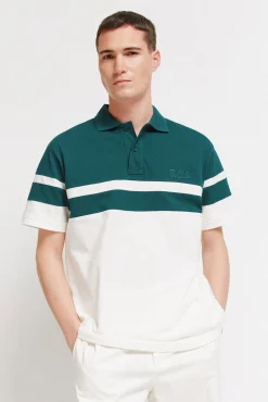 Polo en piqué à coupes regular fit