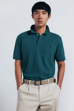 Polo piqu&eacute; basique regular fit