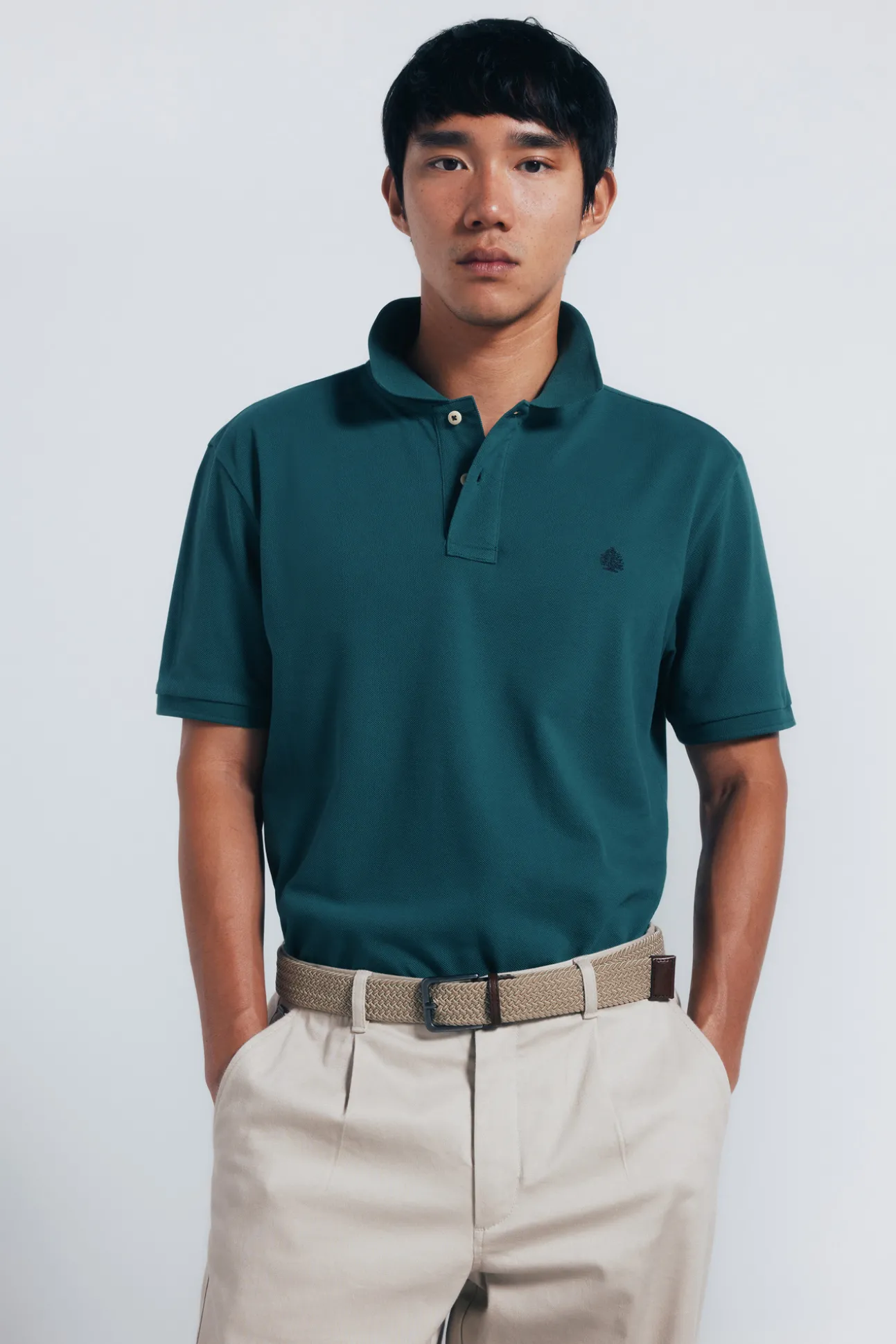 Polo piqué basique regular fit