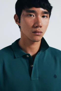 Polo piqu&eacute; basique regular fit