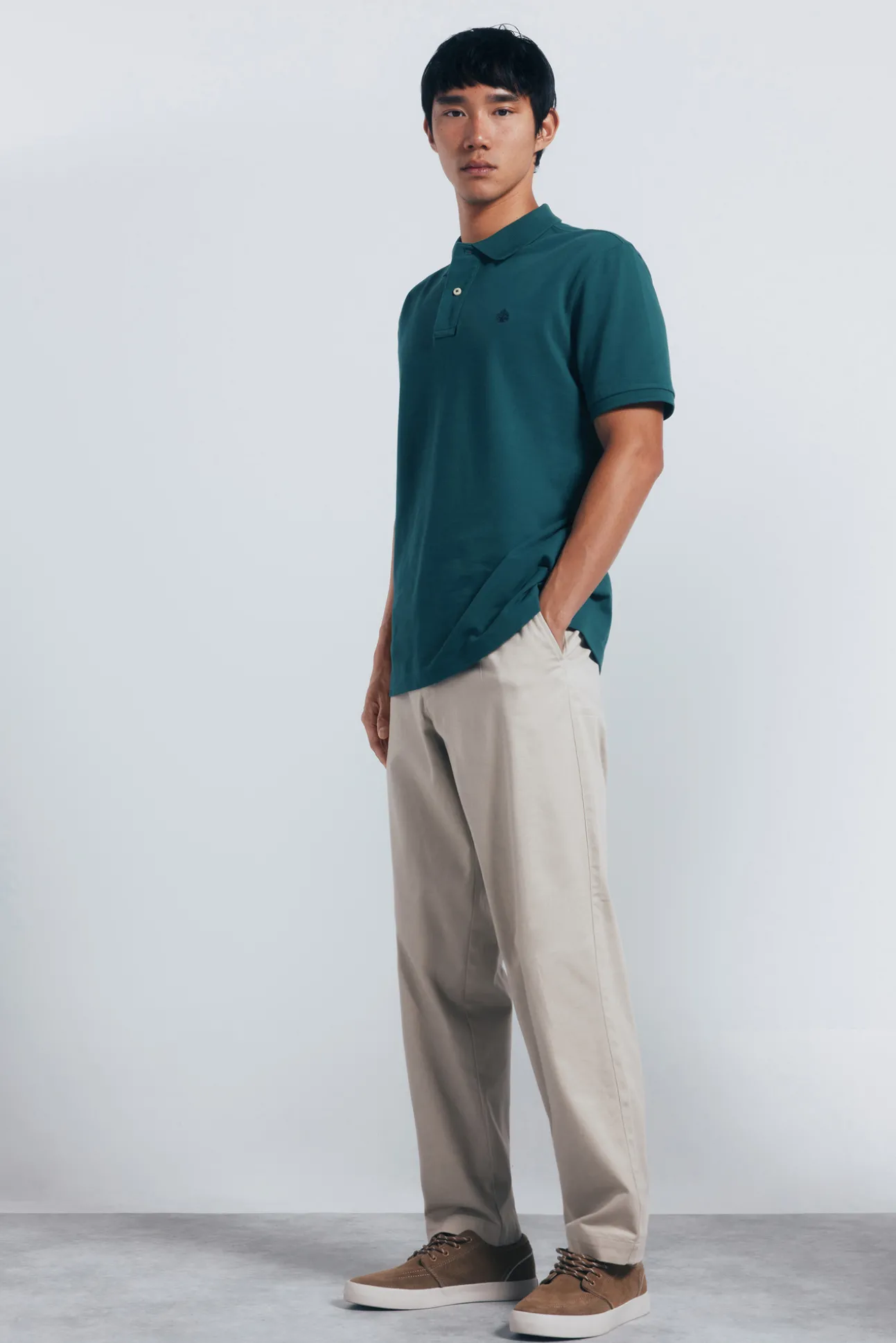 Polo piqué basique regular fit