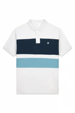 Polo piqué color block piqué classique
