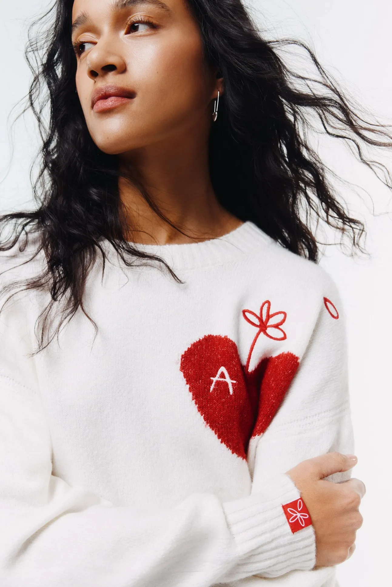 Pull à cœur A