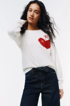 Pull à cœur A