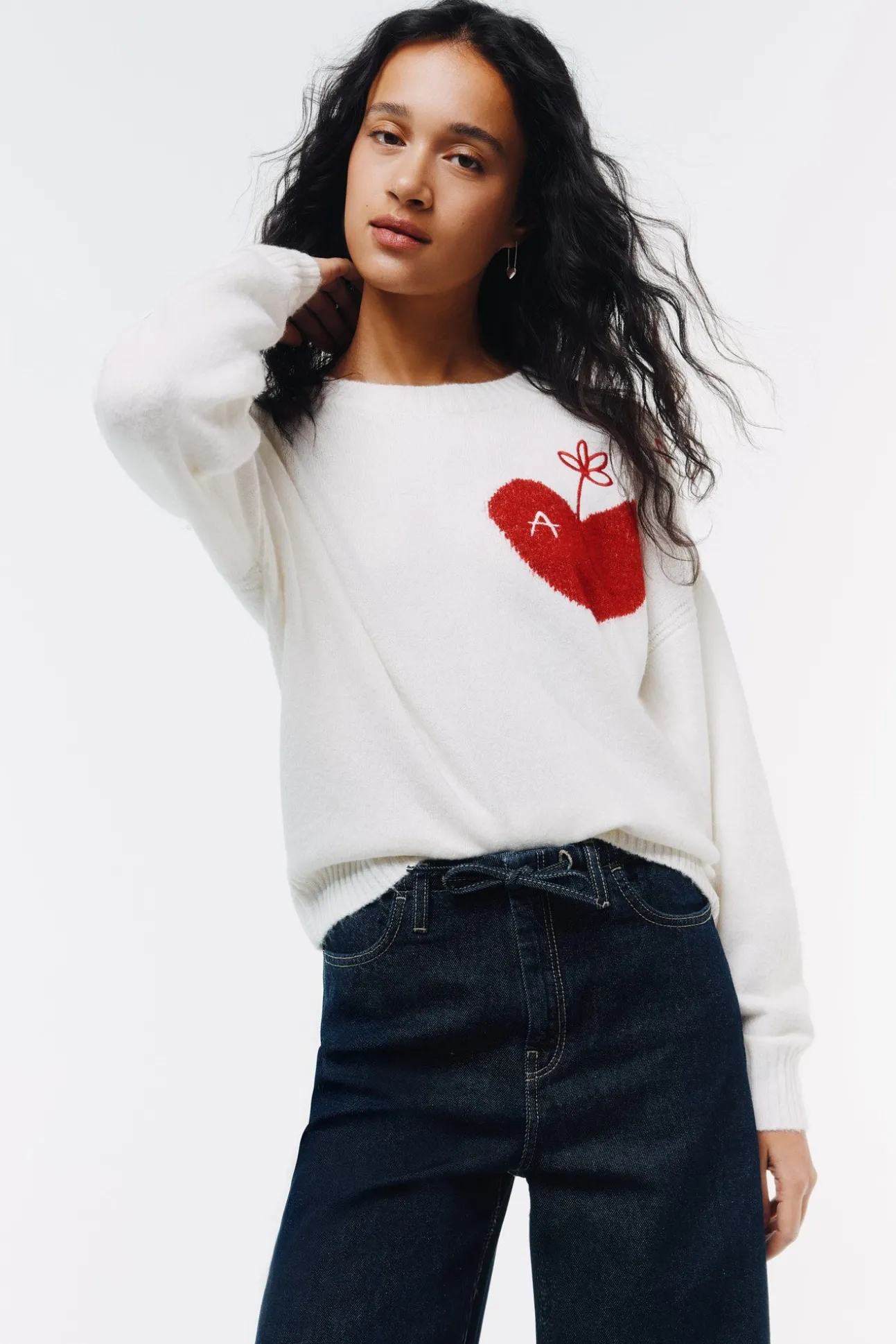Pull à cœur A