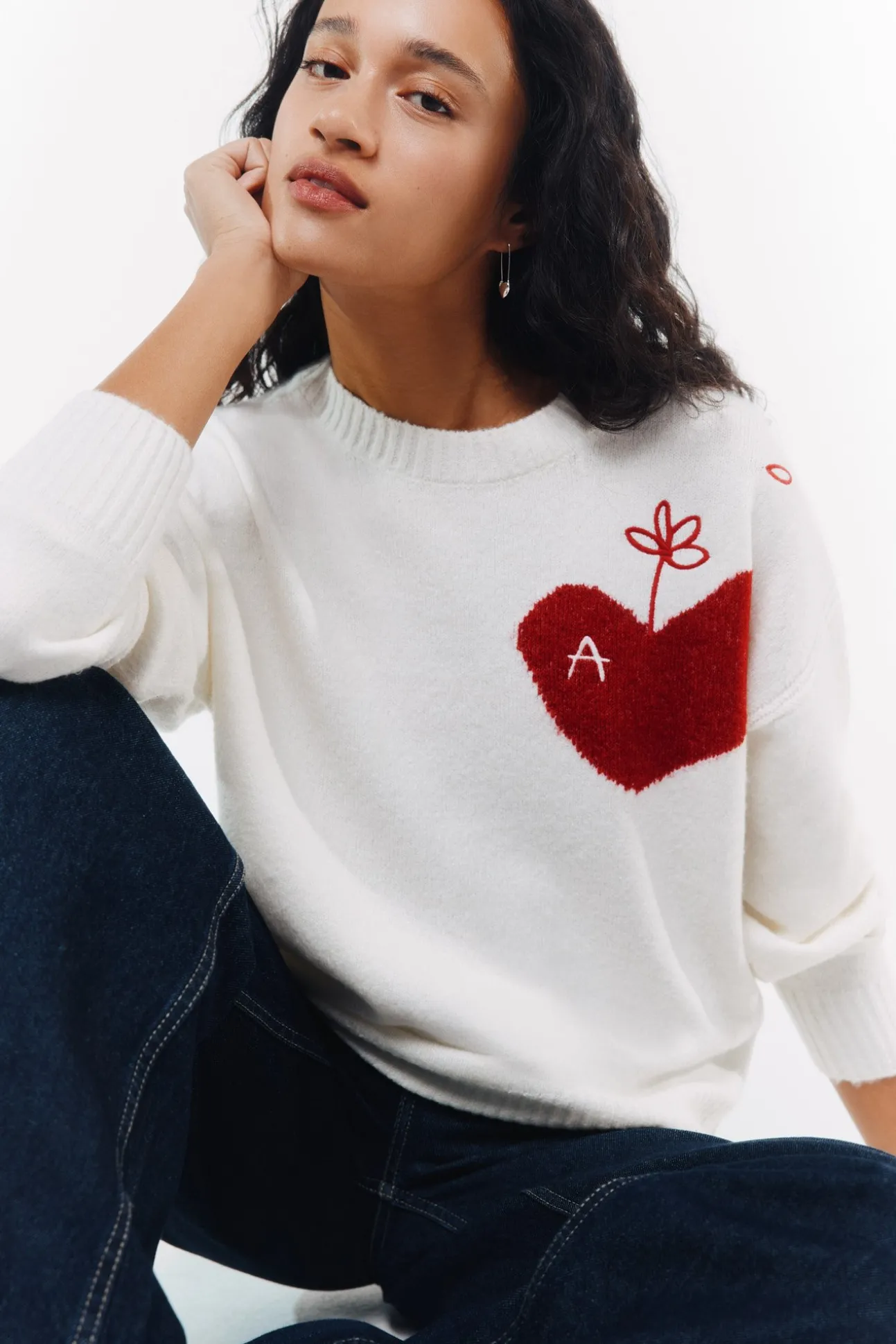 Pull à cœur A