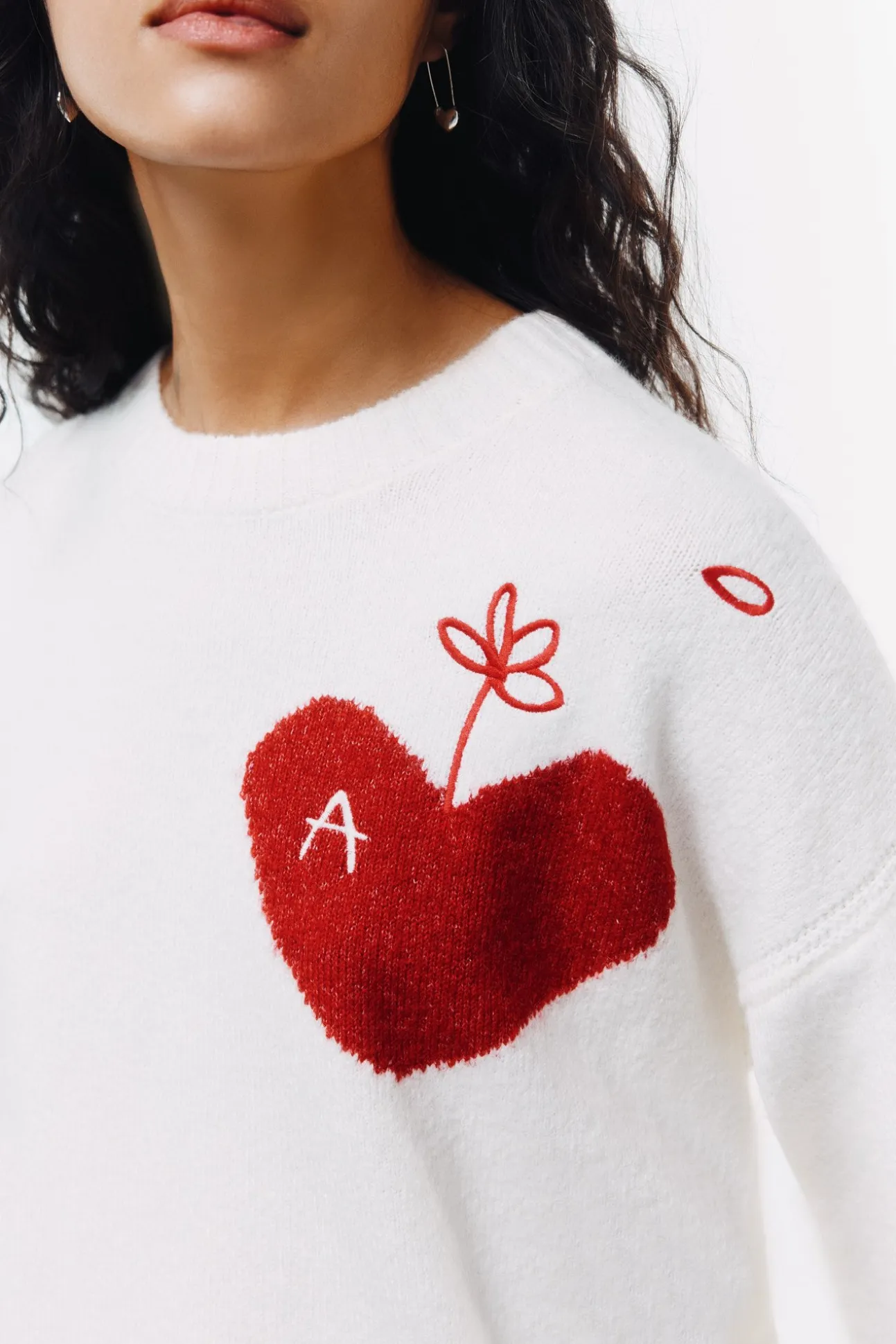 Pull à cœur A