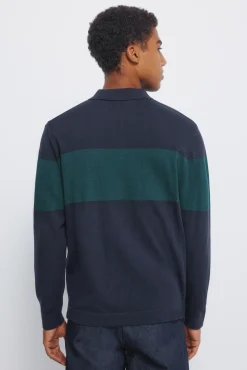 Pull &agrave; col polo pull