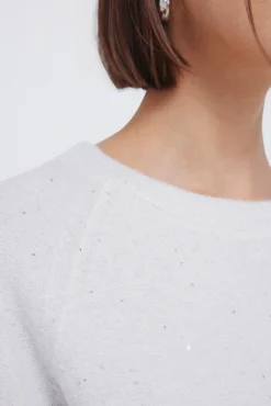 Pull &agrave; paillettes