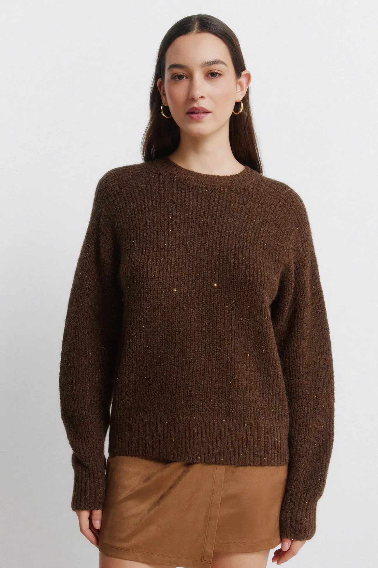 Pull à paillettes