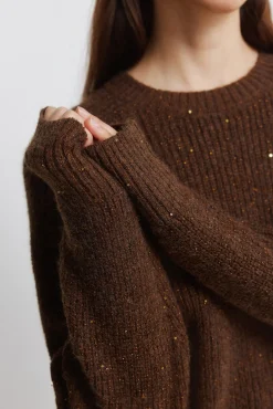 Pull &agrave; paillettes