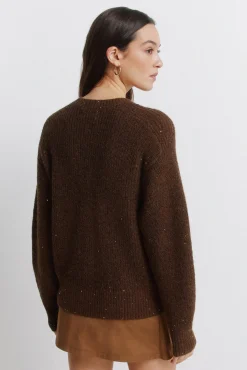 Pull à paillettes