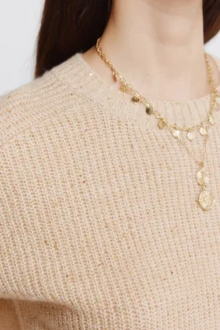 Pull à paillettes