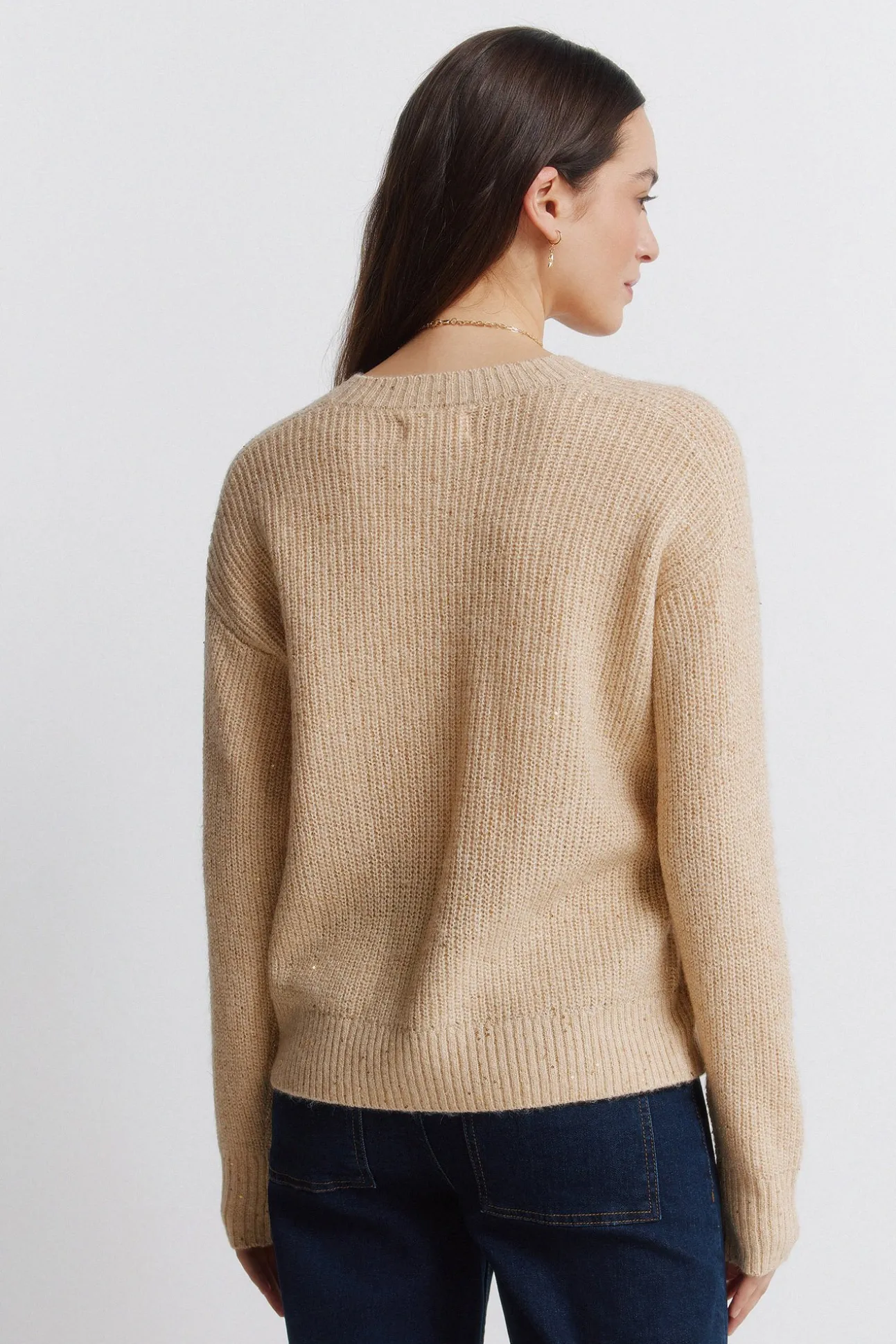 Pull à paillettes