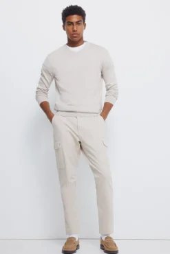 Pull basique &agrave; col en V