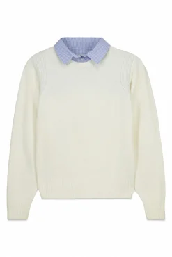 Pull col en maille