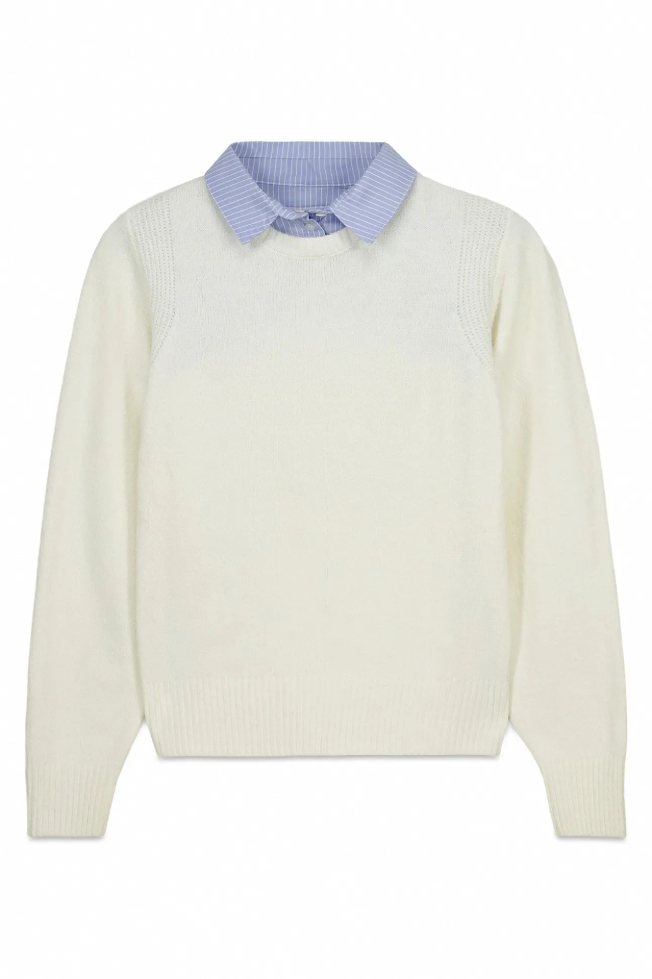 Pull col en maille