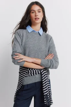 Pull col en maille