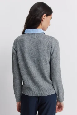 Pull col en maille