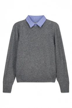 Pull col en maille