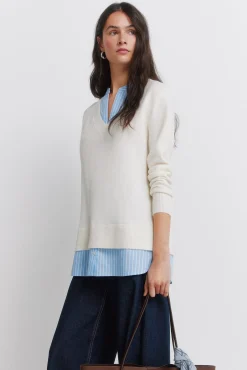 Pull col mao bimati&egrave;re
