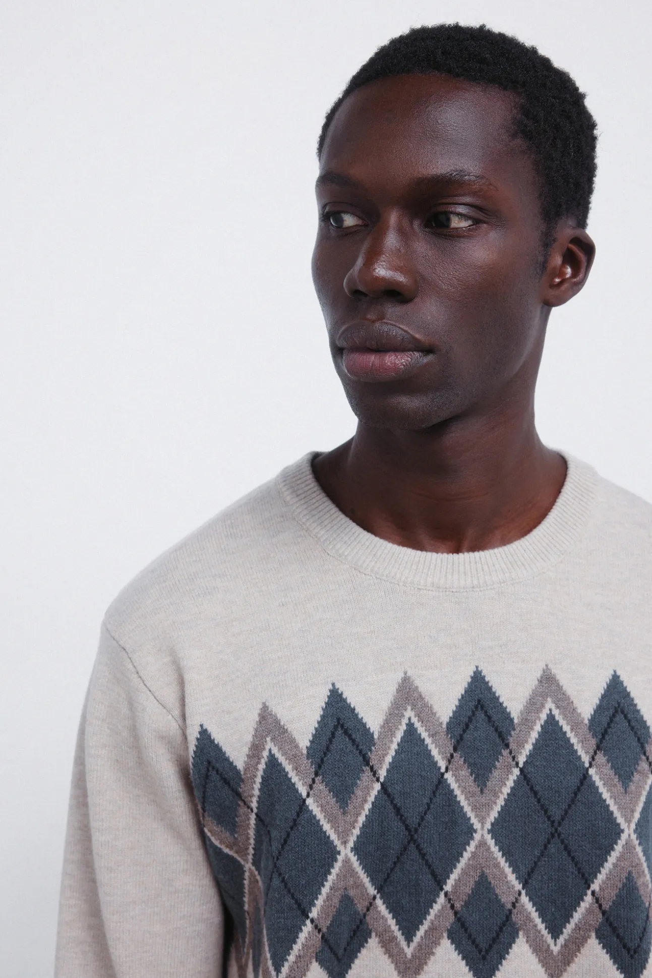 Pull de Noël en jacquard